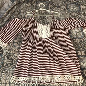 American Rag Quarter sleeve shirt